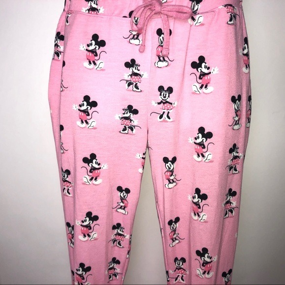 Disney Mickey Sleep Pants Pink Small - Picture 13 of 13